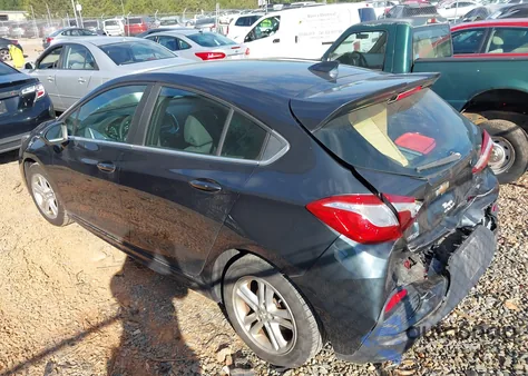 2017 Chevrolet Cruze Lt Auto из США, поврежденный, VIN 3G1BE6SM7HS580177